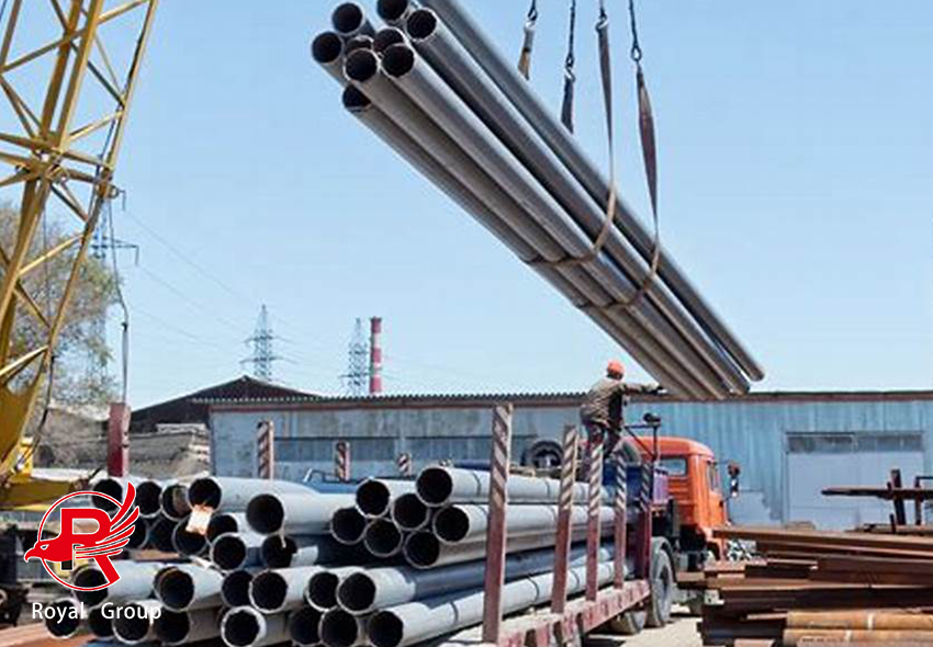 Galvanized steel pipe