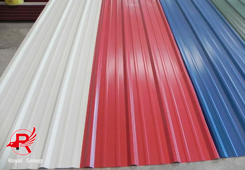 color corrugated roofing sheet